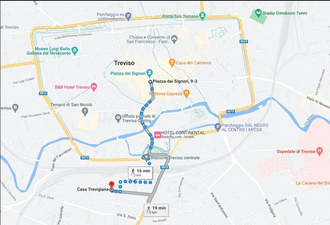 Casa Trevigiana - Super Location, Fully Equipped & Spacious Treviso Ngoại thất bức ảnh